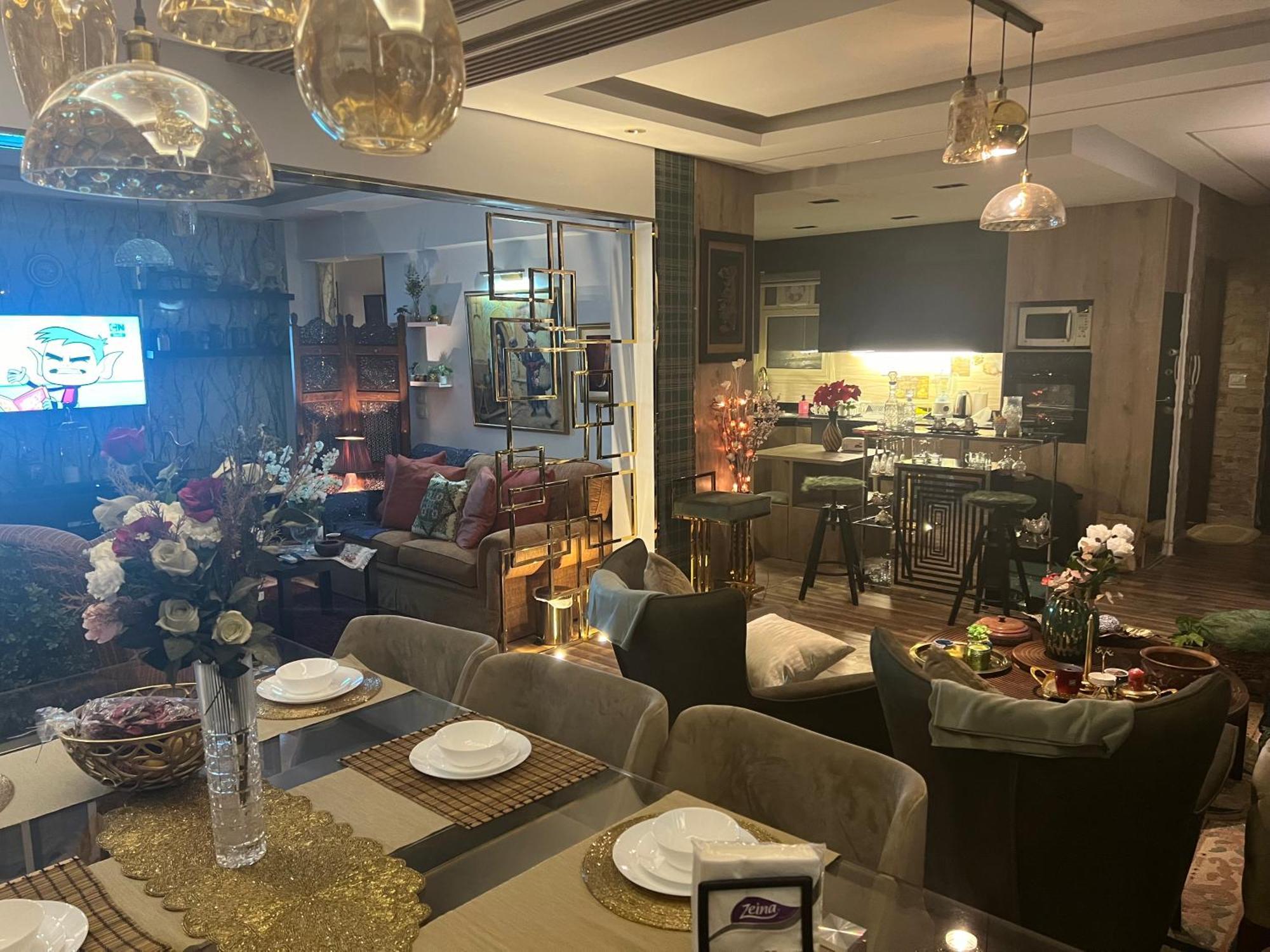 Ferienwohnung شقه مفروشه فاخره بالقاهره الجديده New Cairo Exterior foto